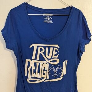 Size L True Religion Rhinestone Buddha T-shirt